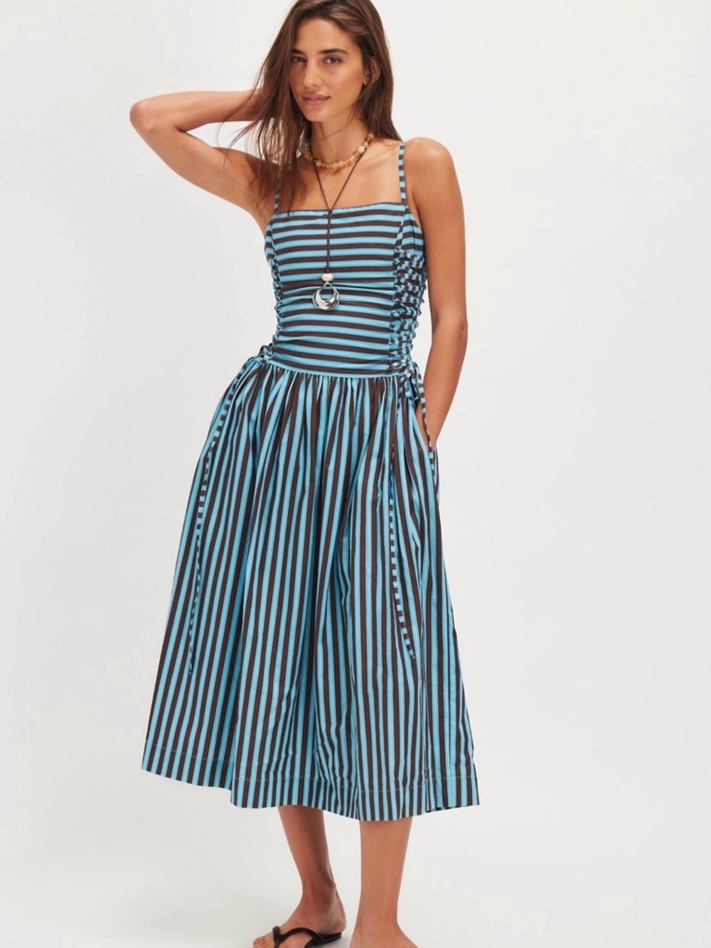 Damson Madder Angelina Midi Dress - Picture 9 of 9